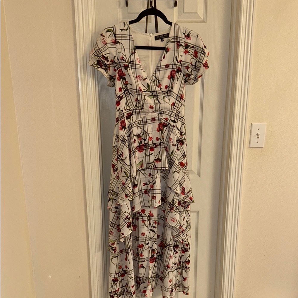 Floral V-Neck Maxi Dress